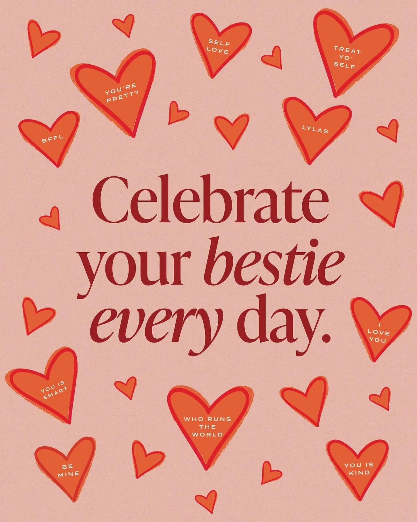 TAG YOUR FAVORITE FEMALE ENTREPRENEUR AND TELL THEM HOW MUCH YOU LOVE THEM!
Valentine&rsquo;s, galentines, shmalentines! Personally, we&rsquo;re spreading the love all season, showing our pride and shouting our love to our friends and fam! So you bet