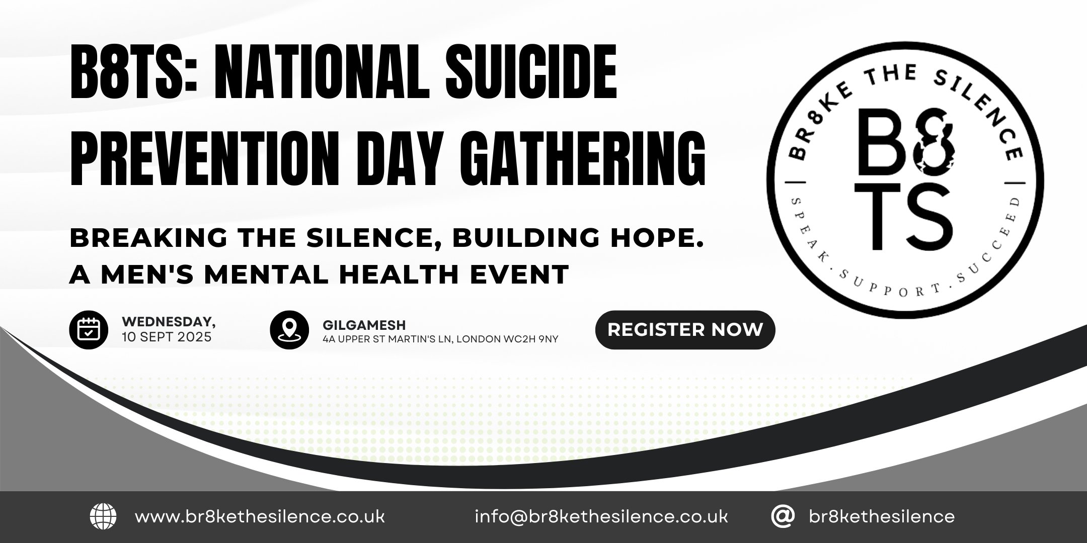 B8TS: National Suicide Prevention Day Gathering