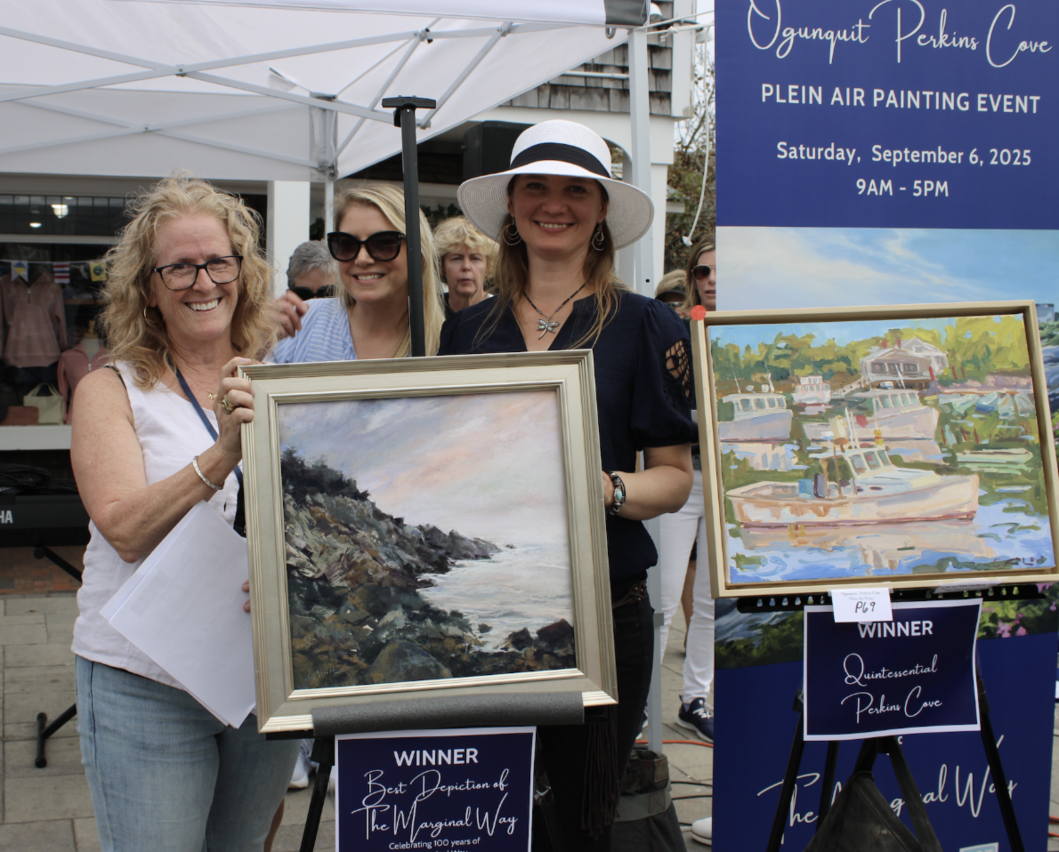 Marginal Way Preservation Fund Participates in the Centennial Plein Air Event