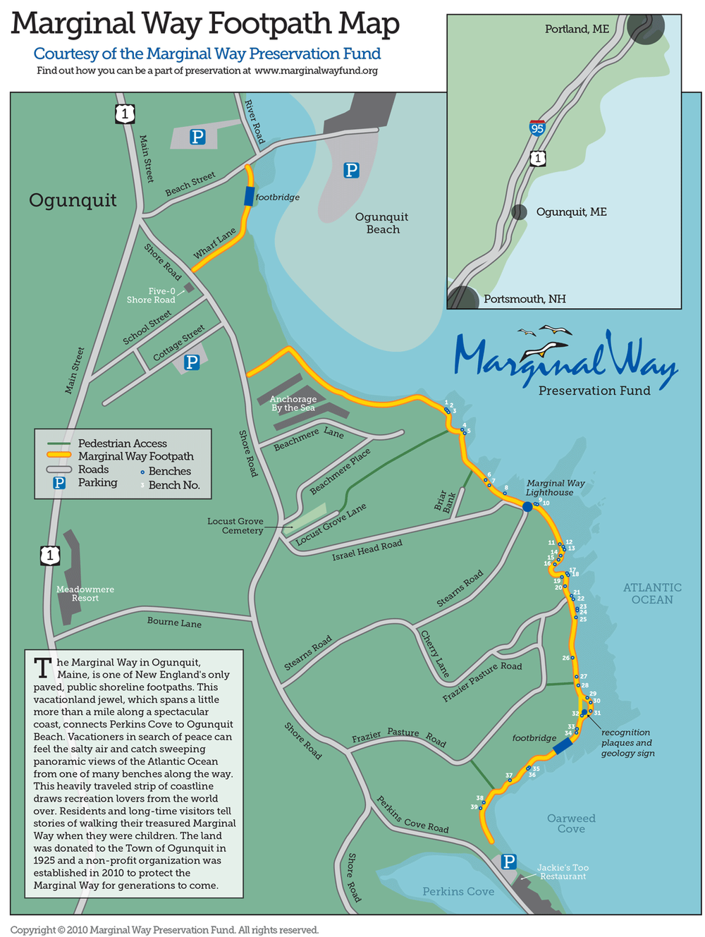 Marginal Way Map
