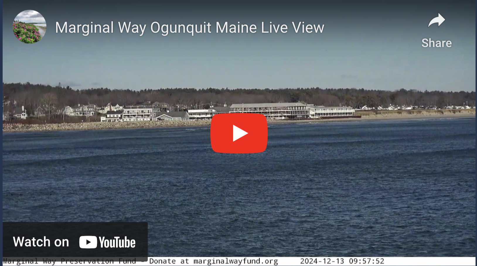 WEB CAM | Experience Scenic Path — Marginal Way Preservation Fund
