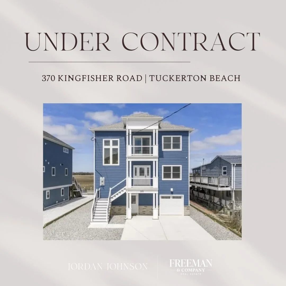Congrats to my buyers on this beautiful new construction! 🌊
.
.
.
@jordanjohnsonhome @lbifreemanco #oceancountyrealestate #tuckertonbeach