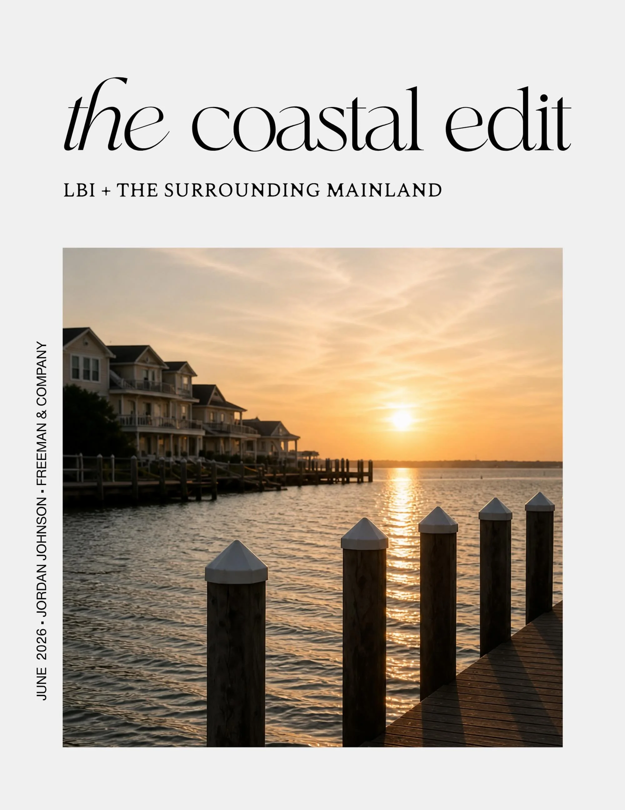 The Coastal Edit recently got a summer update🌾

Each month, I share local happenings, market updates, seasonal reminders, favorite spots, and useful information for life around LBI and the mainland.

Send me your email if you&rsquo;d like a copy ✉️ 