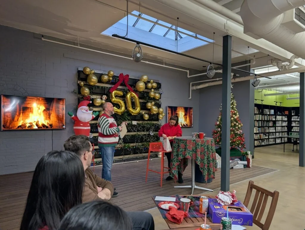 Celebrating the holiday season with great food, thoughtful gifts, and the MBTW values that bring us together. Cheers to teamwork and fun times!

#HolidayCelebration #GiftExchange #Potluck #MBTW