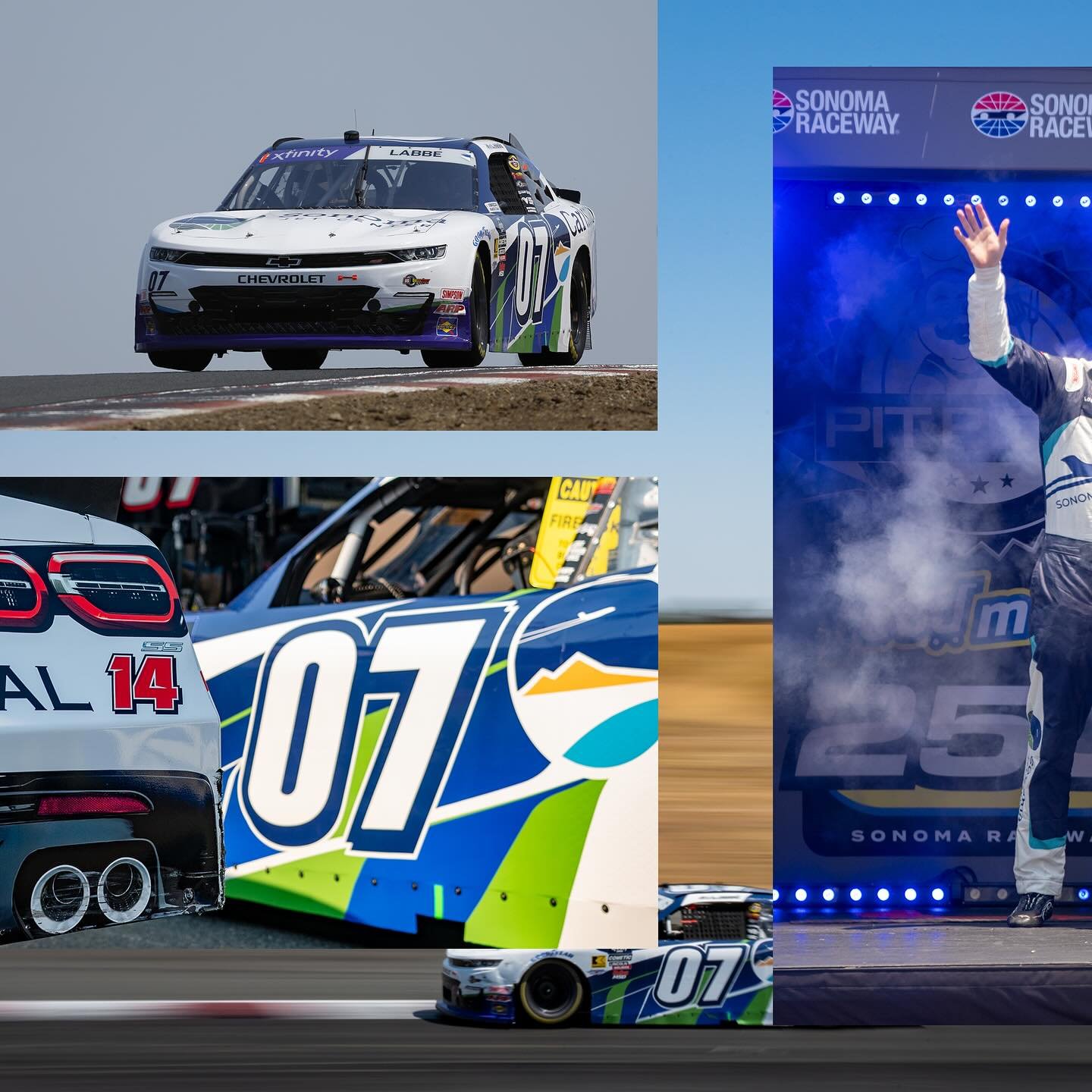 This weekend’s race was going great until it wasn’t, but you can’t beat the views of wine country. Big thanks to Sonoma Aviation for another year of support!