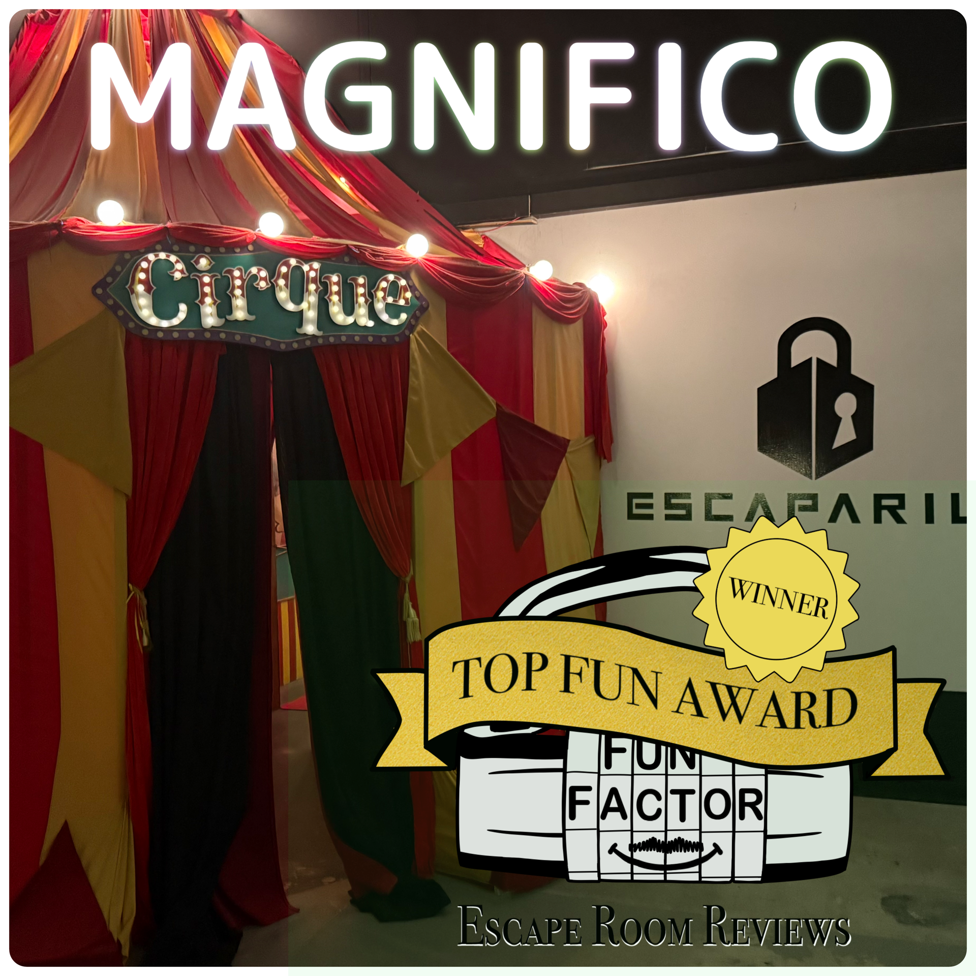 Review: Magnifico, Escaparium, Laval (Montreal), Canada