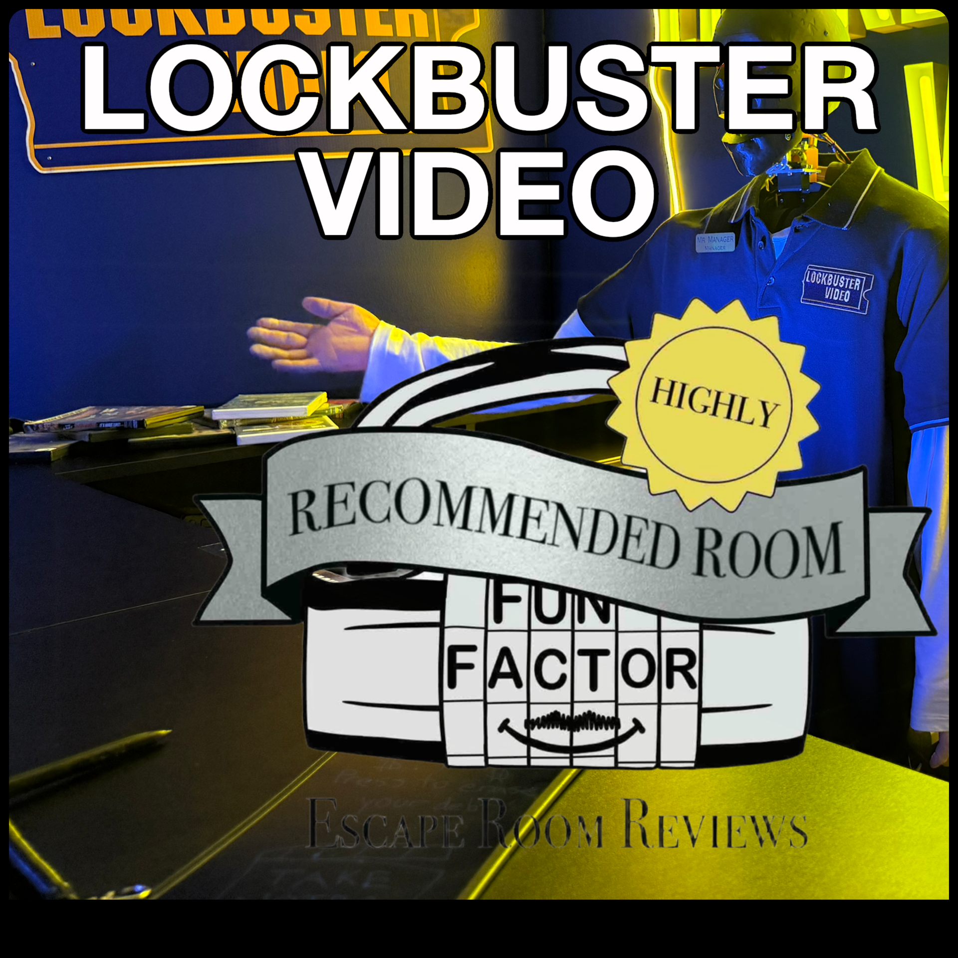 Review: Lockbuster Video, 60 to Escape, Schaumburg (Chicago), IL.