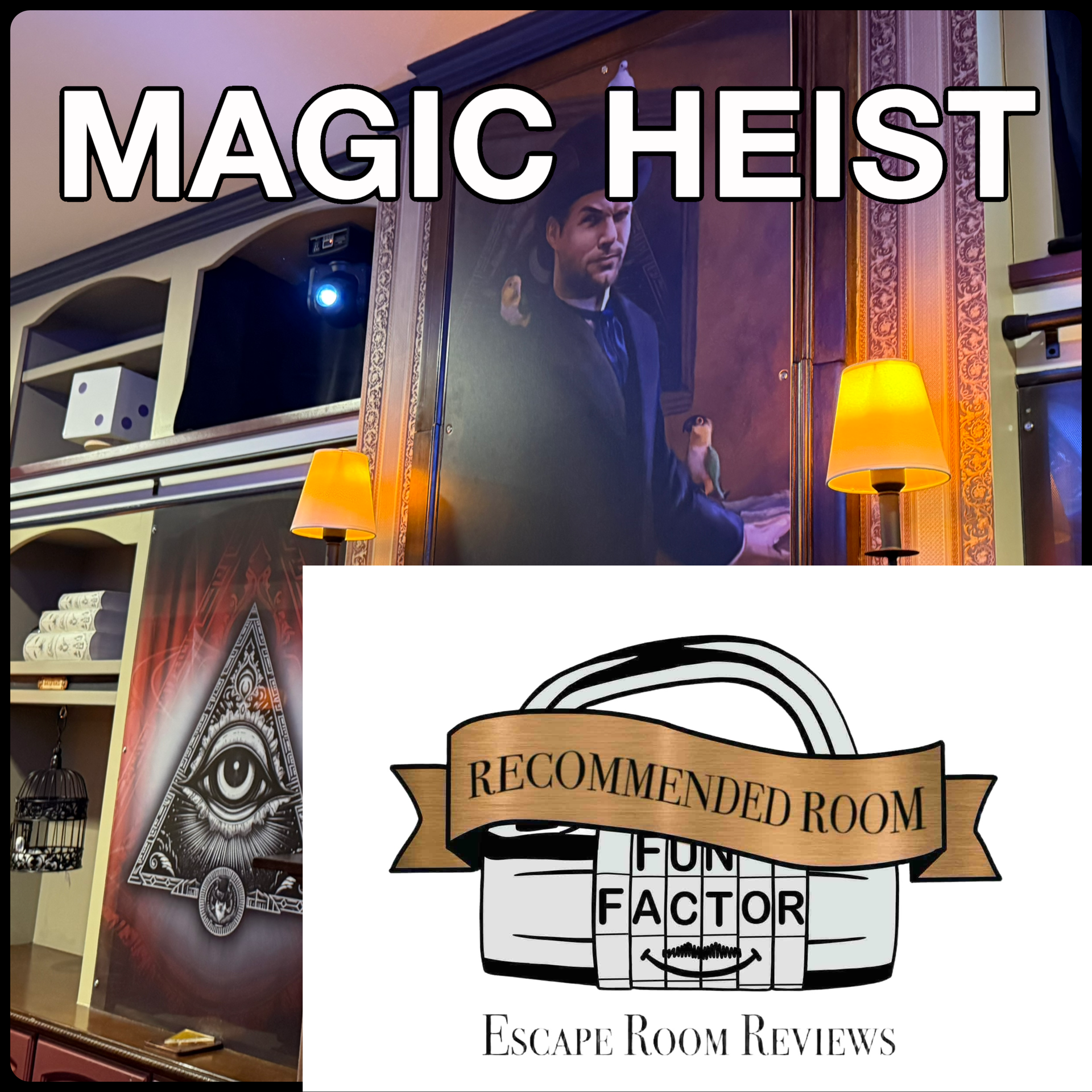 Review: Magic Heist, 60 to Escape, Schaumburg (Chicago), IL.