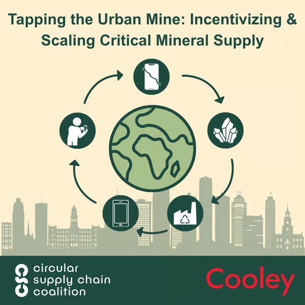 Tapping the Urban Mine: Incentivizing &amp; Scaling Critical Material Supply Chains 
