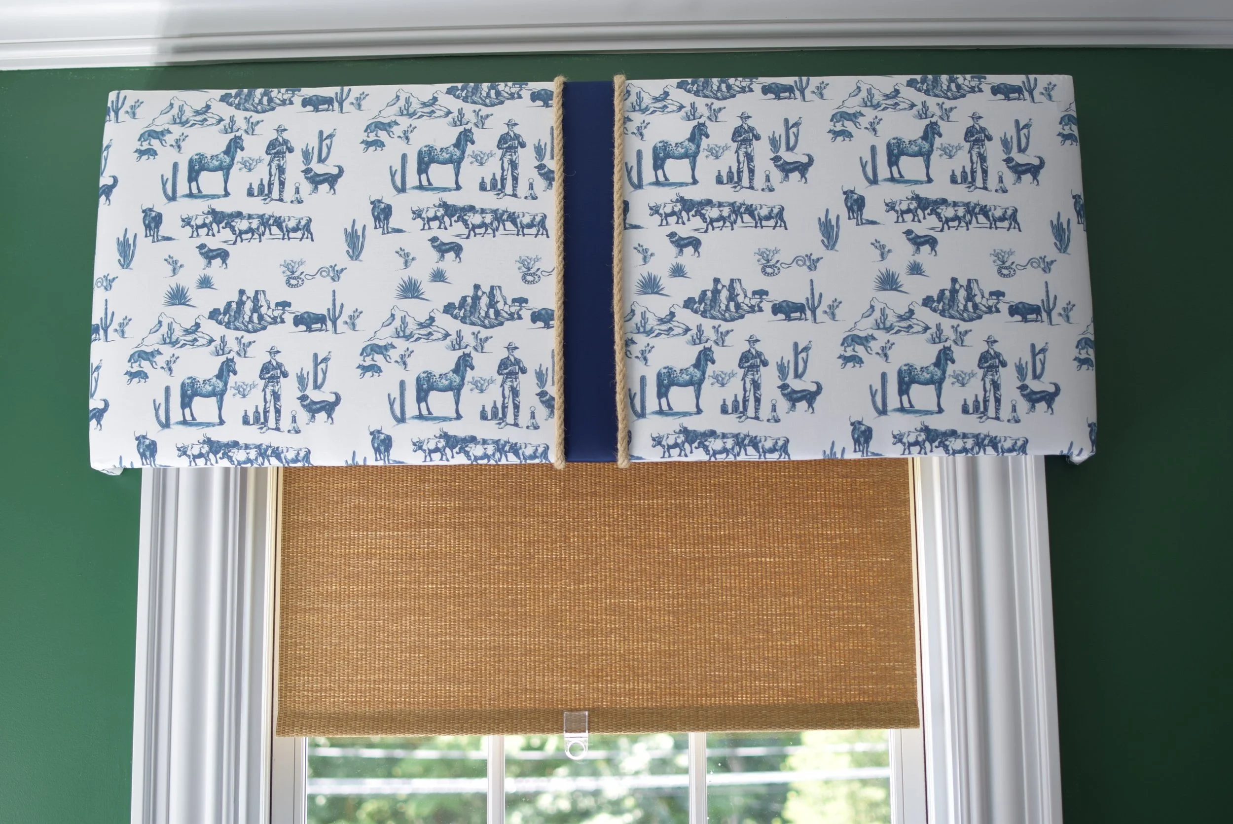 Wild West Windows: DIY Valances! 