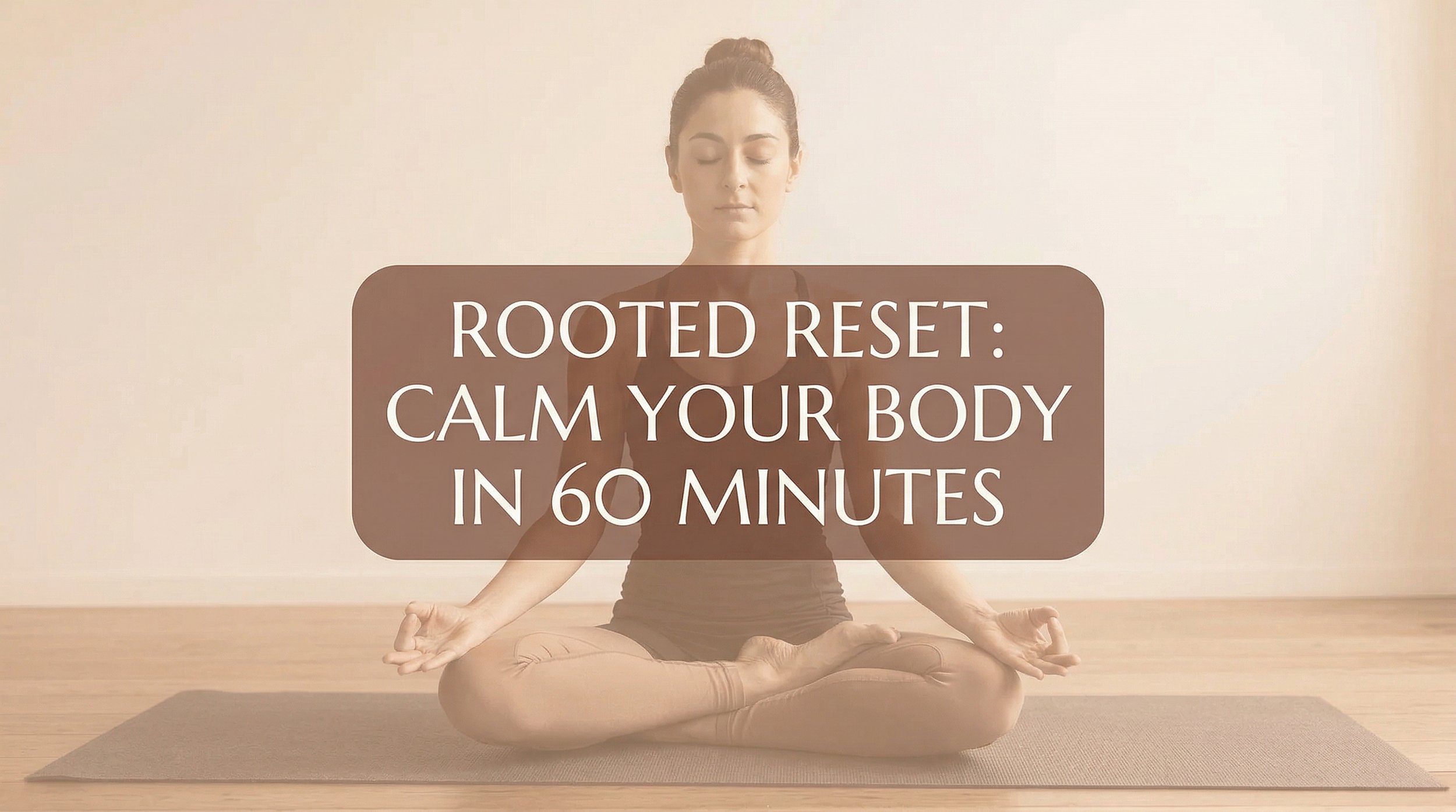 Rooted Reset: Calm Your Body in 60 Minutes