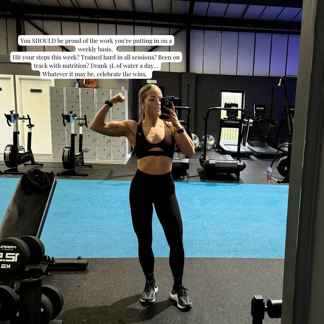 5 midweek reminders ✨
Five things that are so important to remember on your journey which are so easy to overlook and forget. 
You’re on your own path, prioritise yourself, what you want and enjoy the process. 🫶🏼
#fitnessmotivation #gym #g