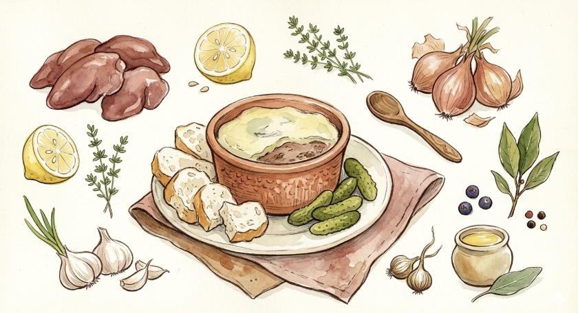 CHICKEN LIVER PATÉ
