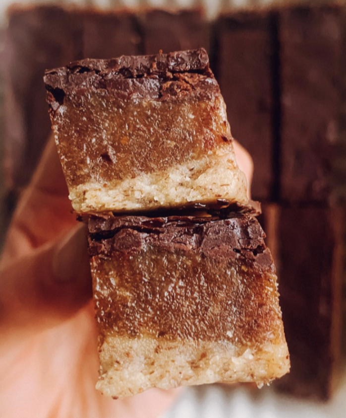 Raw "Twix" Bars
