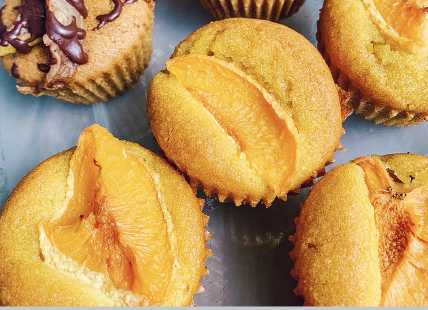 Apricot and Turmeric Muffins