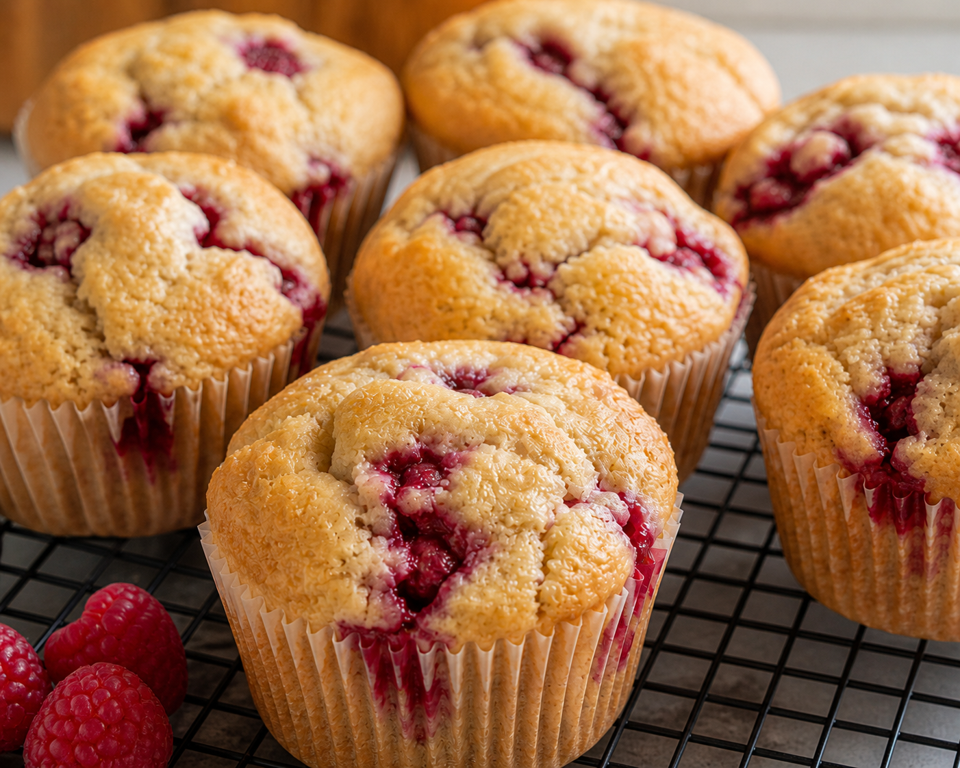 Raspberry Muffins