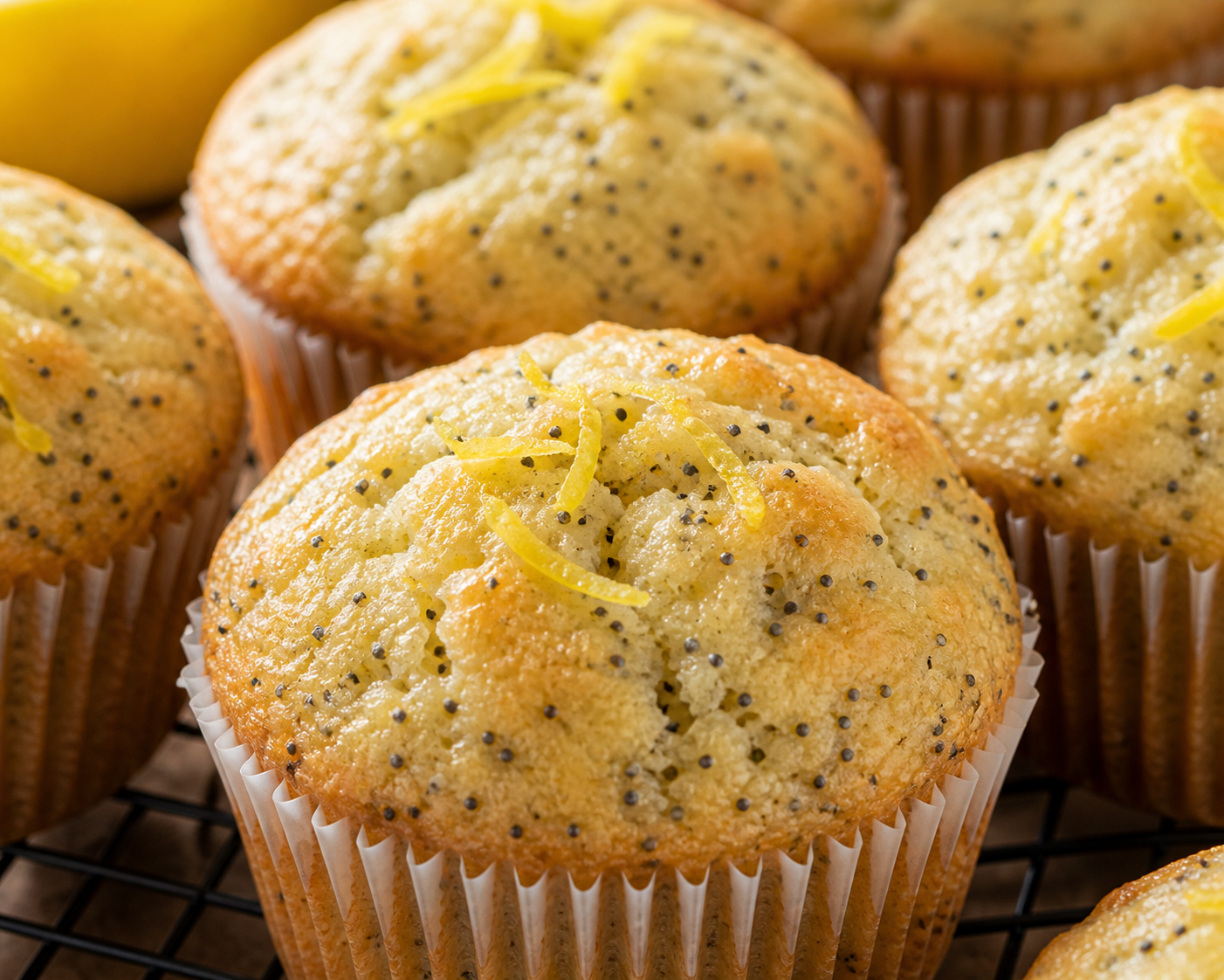 Lemon Poppyseed Muffins