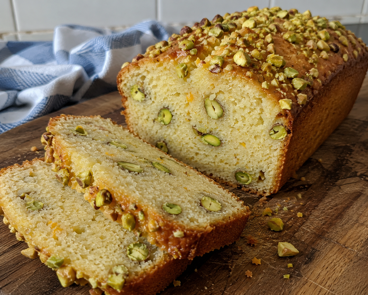 Orange Pistachio Loaf