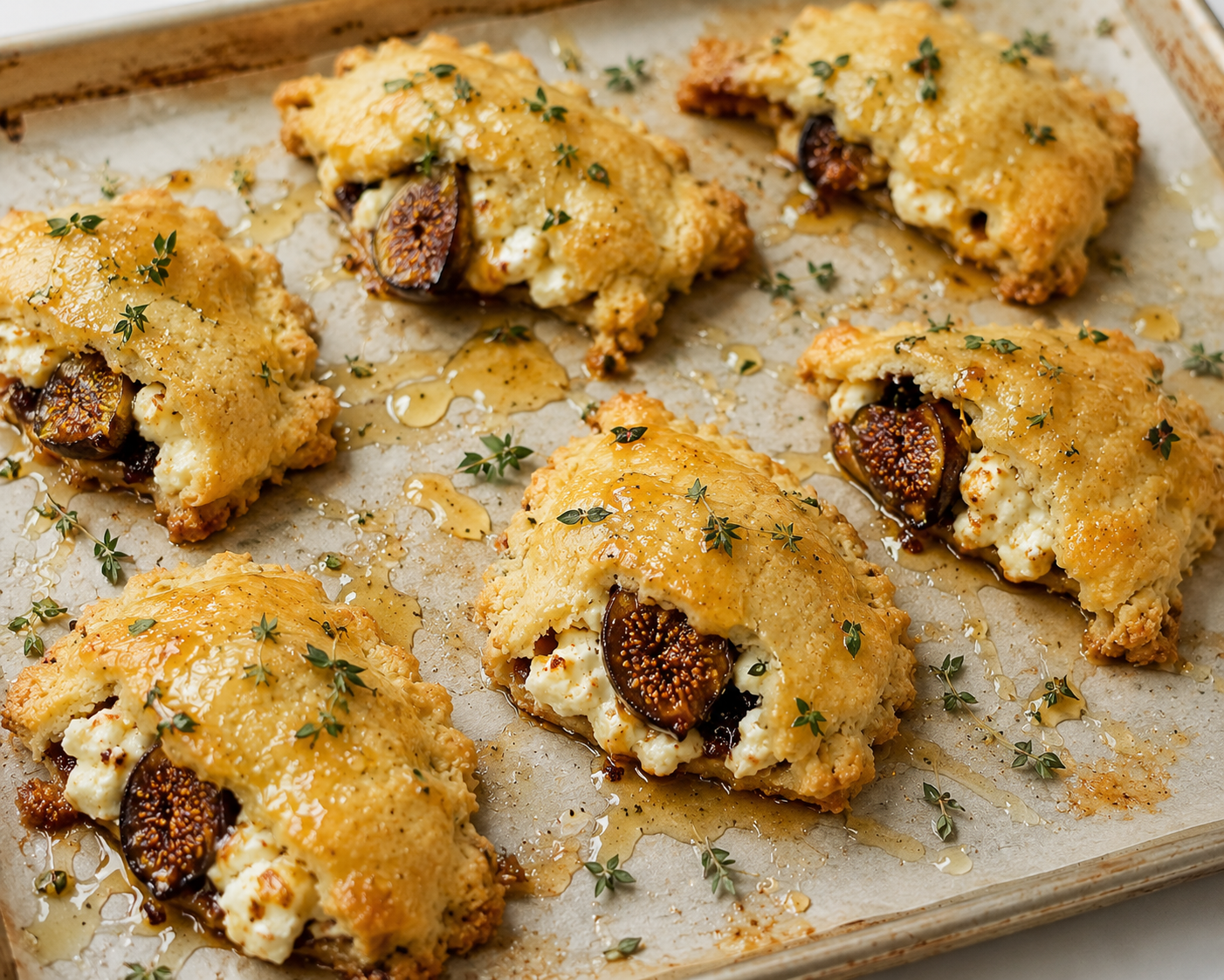 Fig and Goat Cheese Pastries — Two Ways (Pinwheels or Hand Pies)
