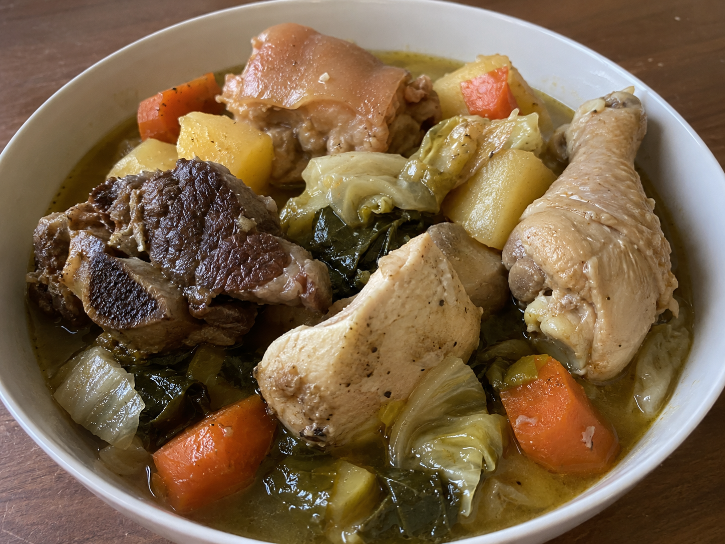 Cozido das furnas — Slow-Cooked Azorean Stew