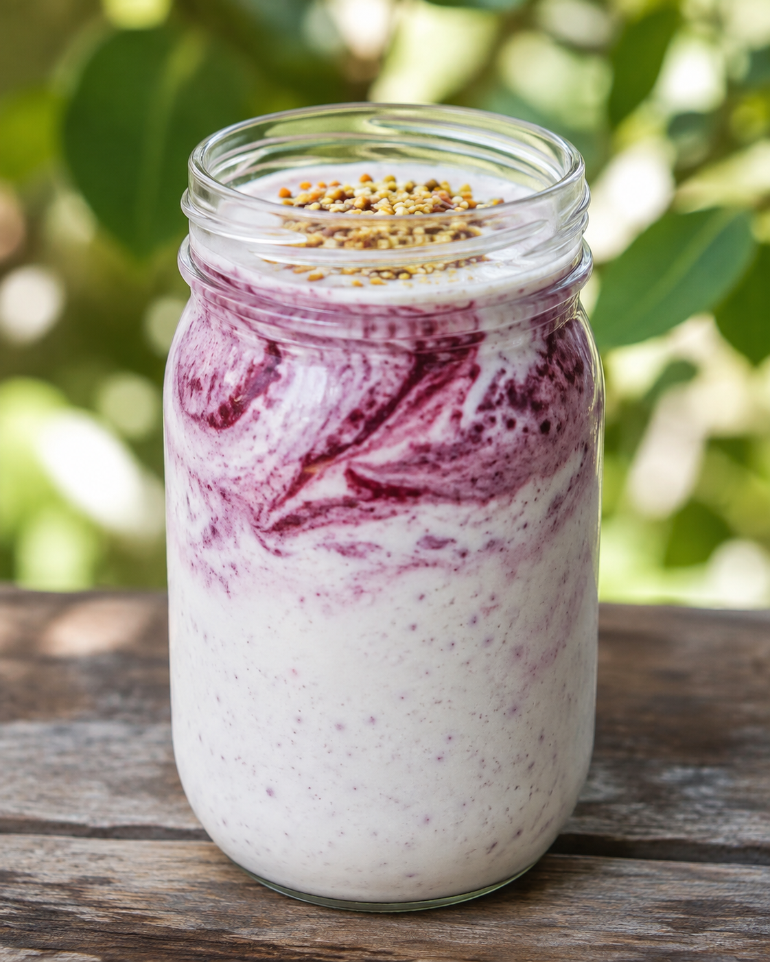 raw Kefir Smoothie RECIPES with fruit, collagen, and superfoods