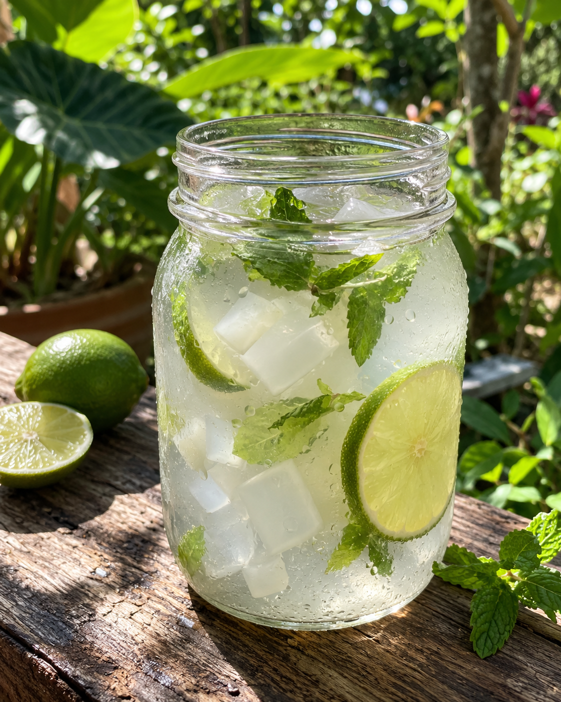 Coconut Water with Fresh Aloe