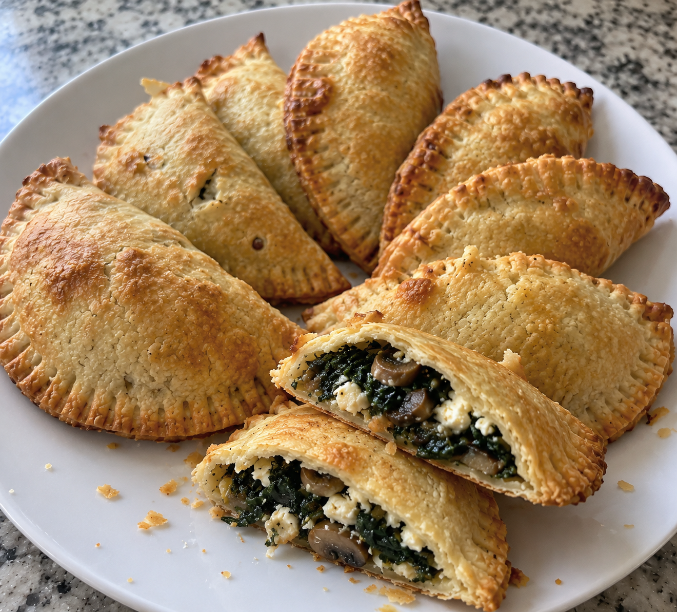 Grain-free empanadas — vegetable filled (THREE WAYS)