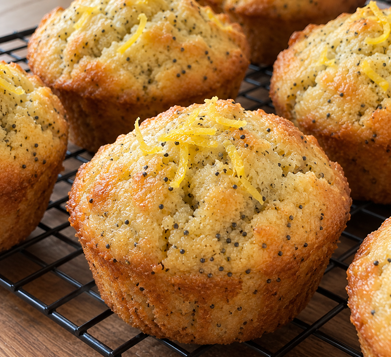 Lemon Poppyseed Muffins