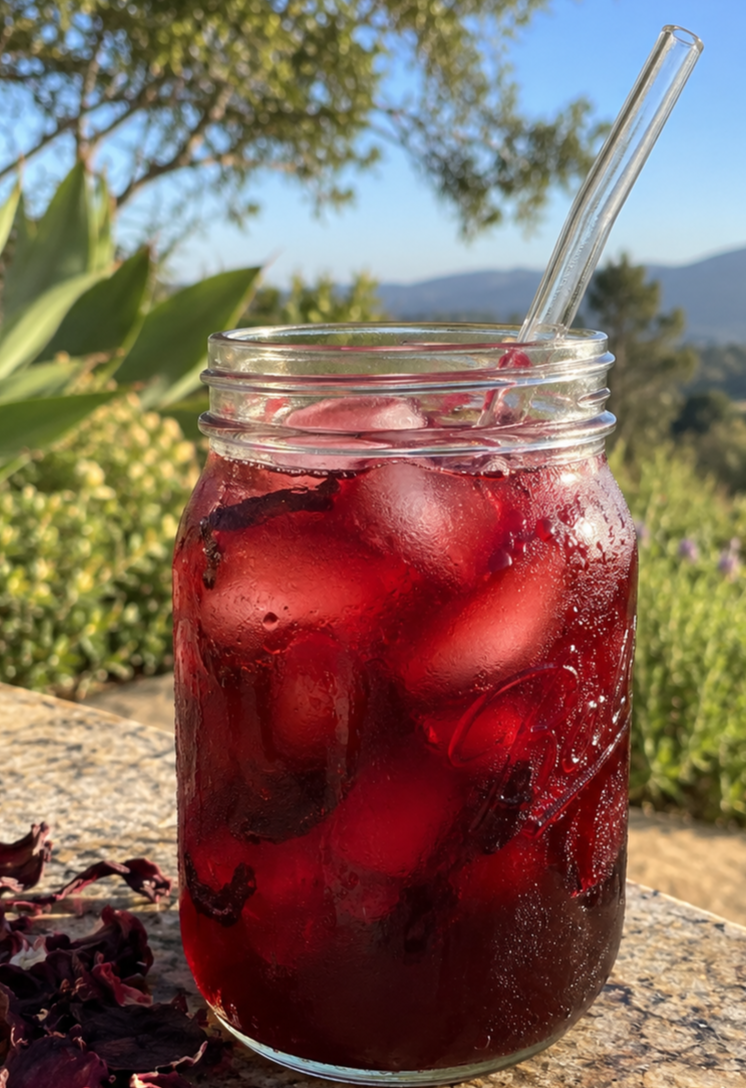 Hibiscus Cold Brew (Agua de Jamaica)