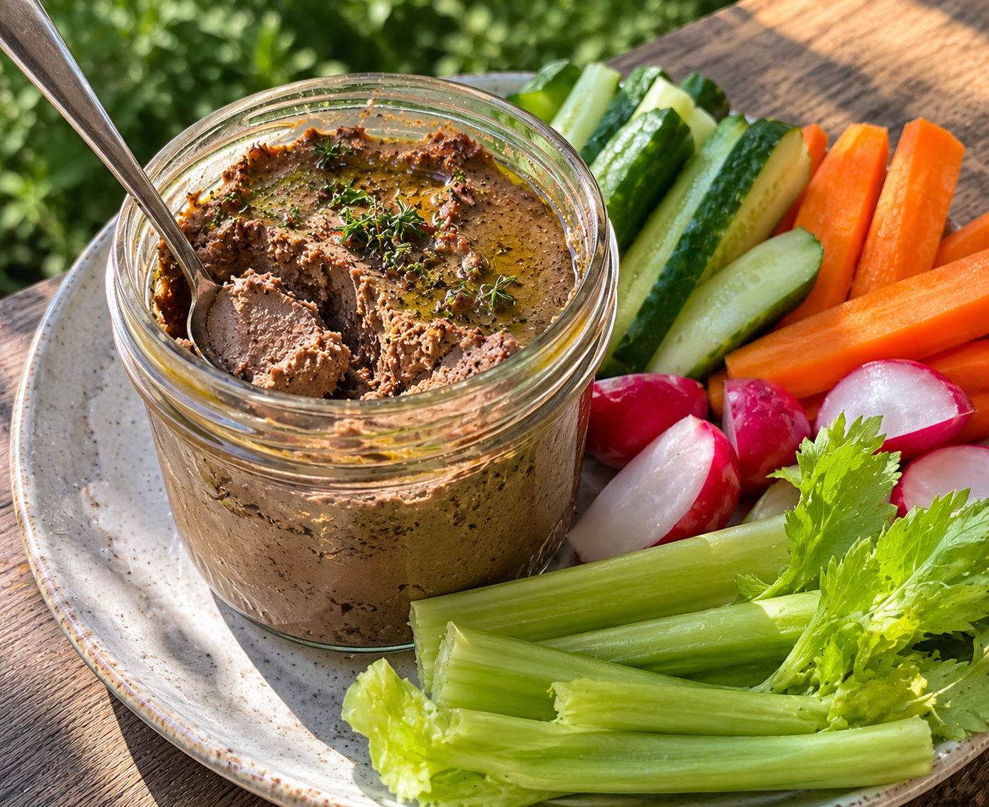 Beef Liver Pâté with Sage, Nutmeg &amp; Egg (or half beef, half chicken)