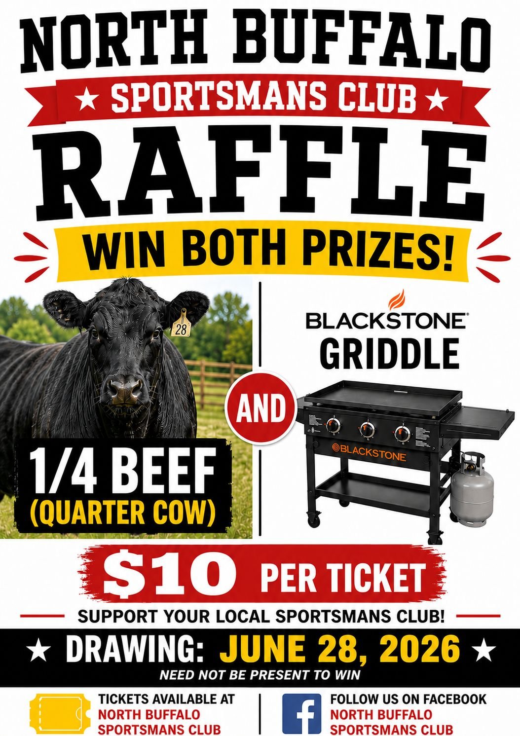 INDEPENDENCE DAY COOK OUT PACKAGE