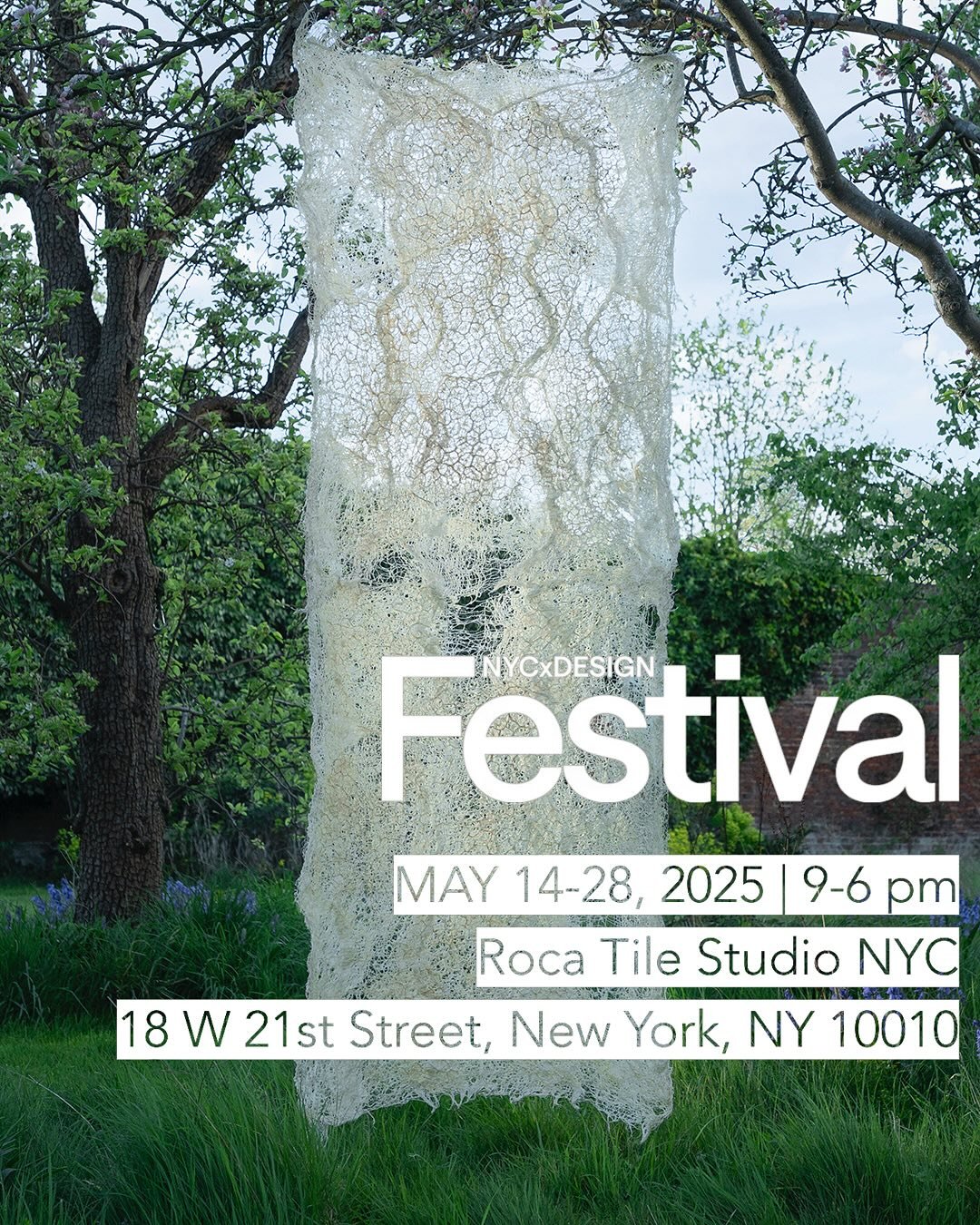 NYCxDESIGN Festival - Absolutely thrilled to be participating in Shifting Matter 💥 opening next week 

🗓️ Opening Reception: Tuesday, May 14, 6&ndash;9 PM
Public Program with Artists Commit: May 20, 6 PM
📍18 W 21st Street, NYC

Shifting Matter is 