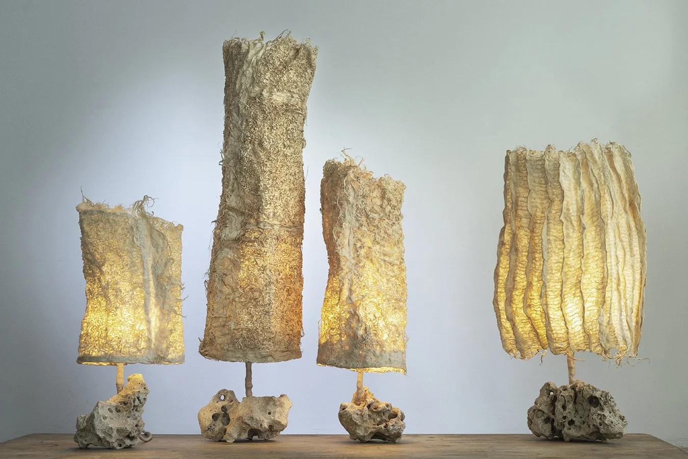 From left to right. Lamp 1, 2, 3 and 4