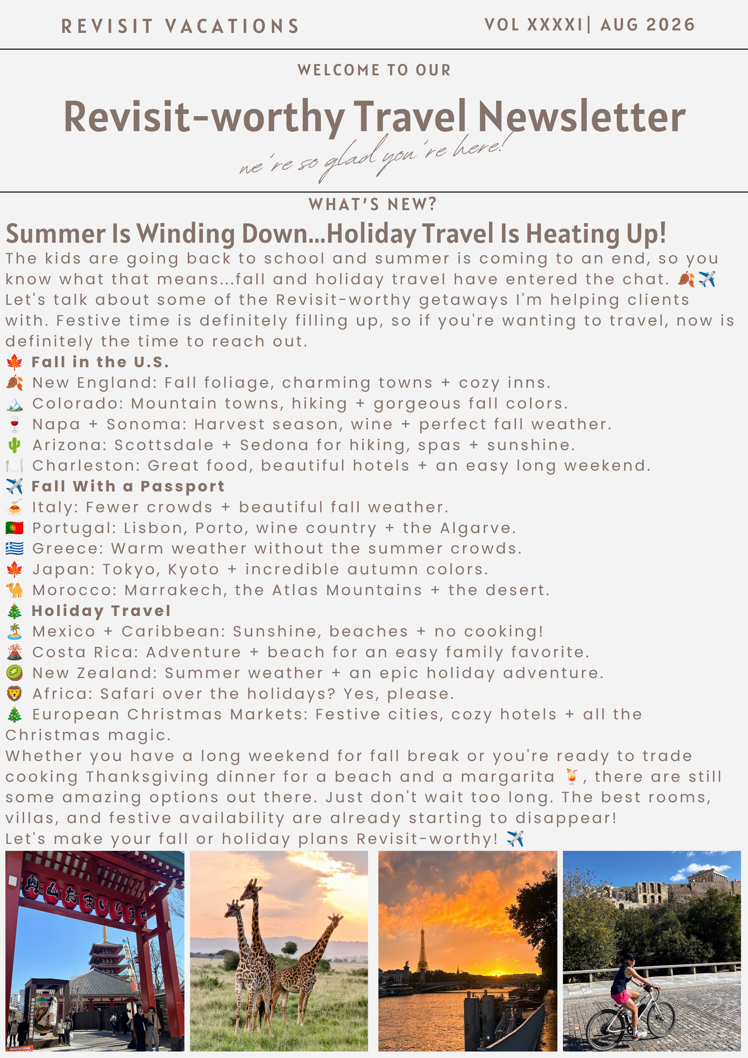 Travel Tuesday - 8.13.26