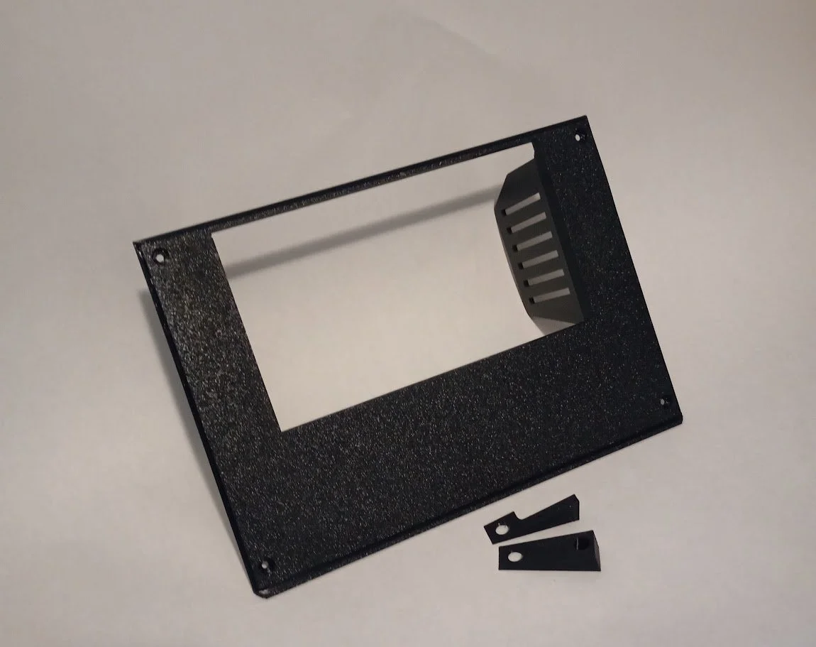AUTOVIC Radio Bezel Kit For 1982-1992 Camaro – Reversed HVAC Controls, Double DIN Mount, 3D Printed