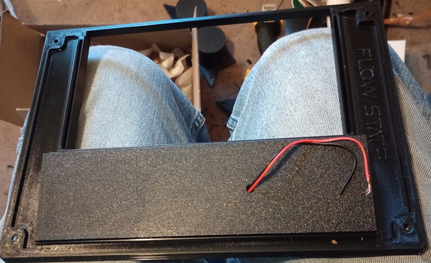 3D Printed Double Din Radio Bezel For Chevrolet Camaro 3rd Gen 1982-1992 – ABS Plastic