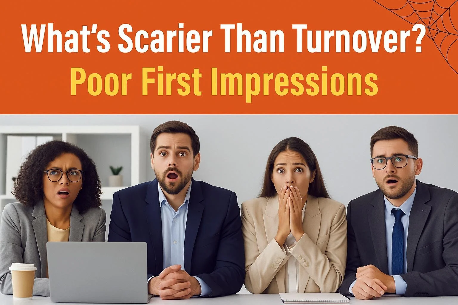 What’s scarier than turnover? Poor first impressions.