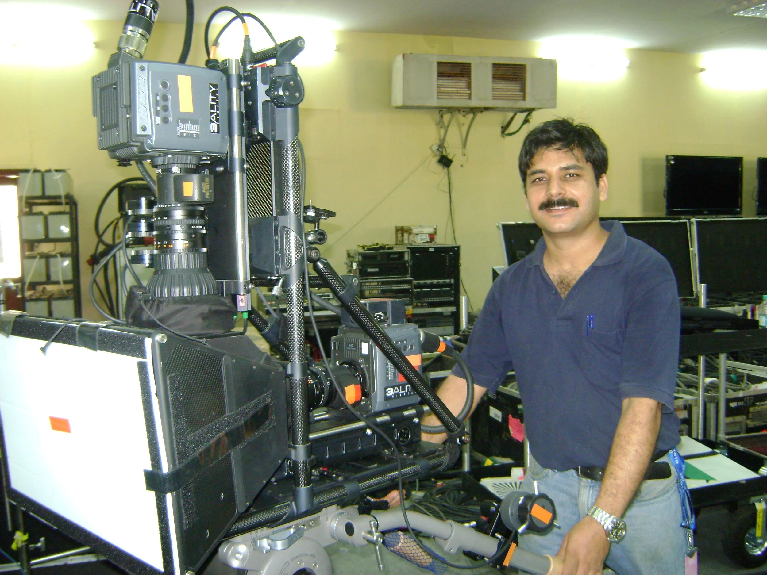 This was while I was testing a 3D camera in year 2008.