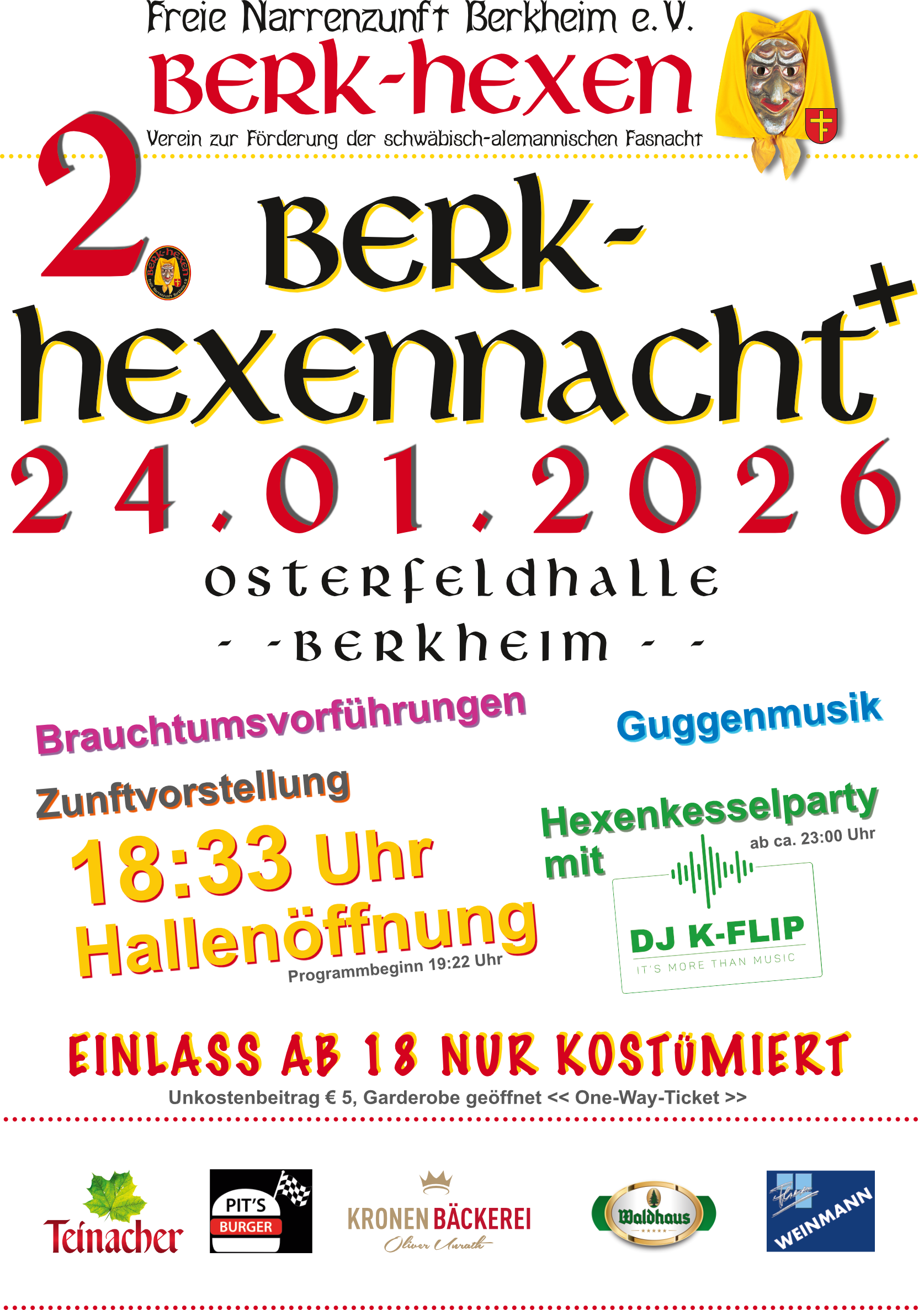 Hexennacht in Berkheim - Berkhexen Berkheim