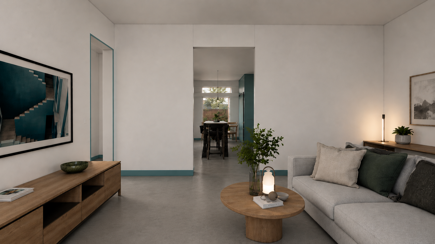 EXISTING LIVING ROOM