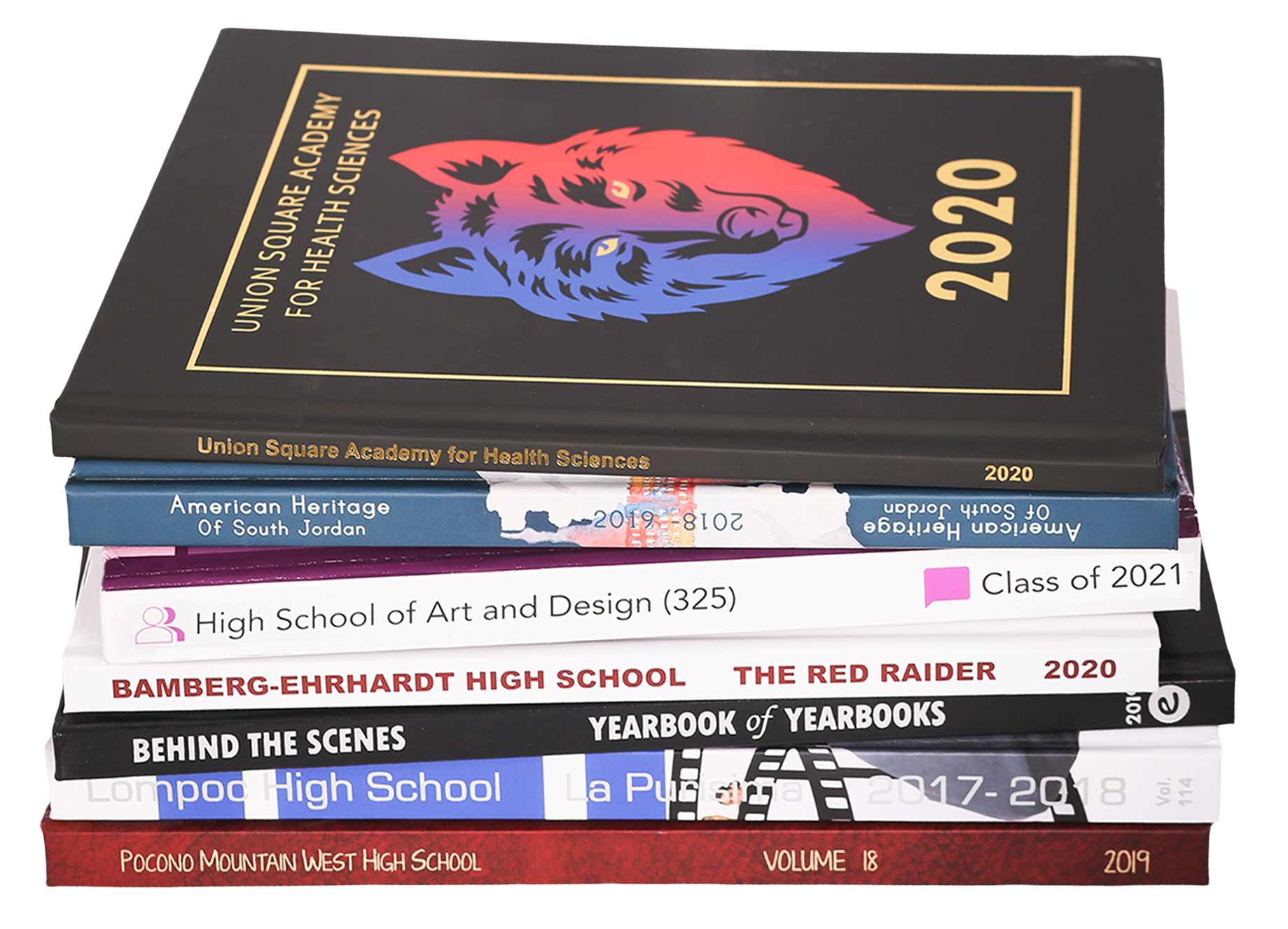 Yearbook Stack Transparent Pricing for Your Yearbook Journey with Entourage Yearbooks ...