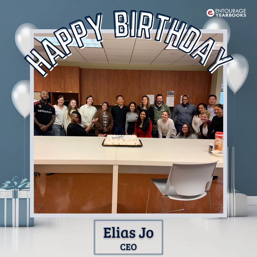 Yesterday, our Entourage team marked the birthday of our CEO, Elias Jo. We are sending you our warmest birthday wishes!