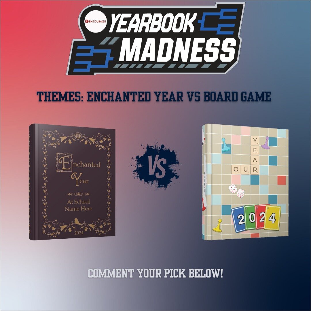 Today is the final round for the Battle of the Themes! Our last styles standing are the whimsical Enchanted Year and the classic Board Game. Pick your favorite and COMMENT BELOW!