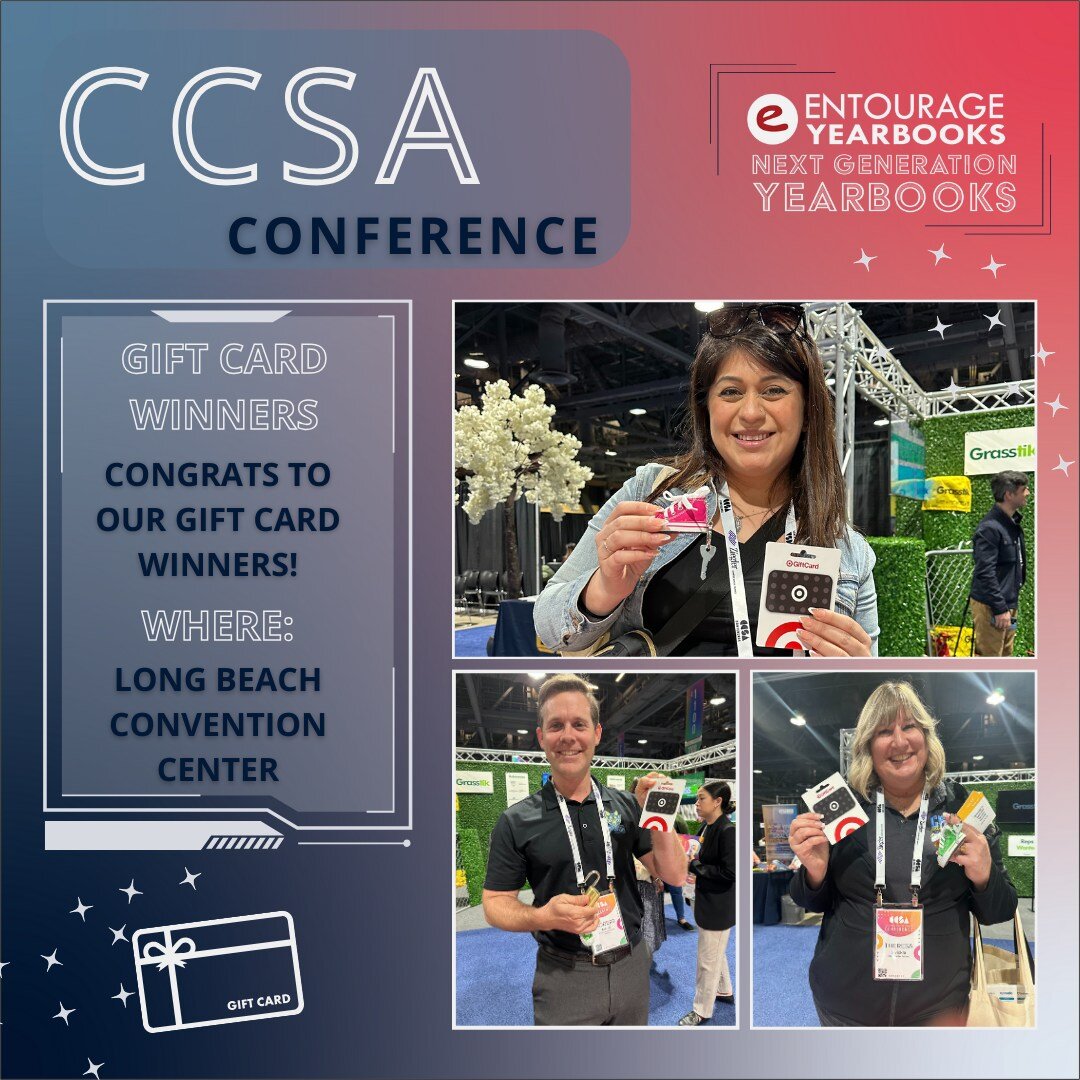 Our Sales Team had a wonderful time with our educators at CCSA! Congrats to all of our gift card winners!