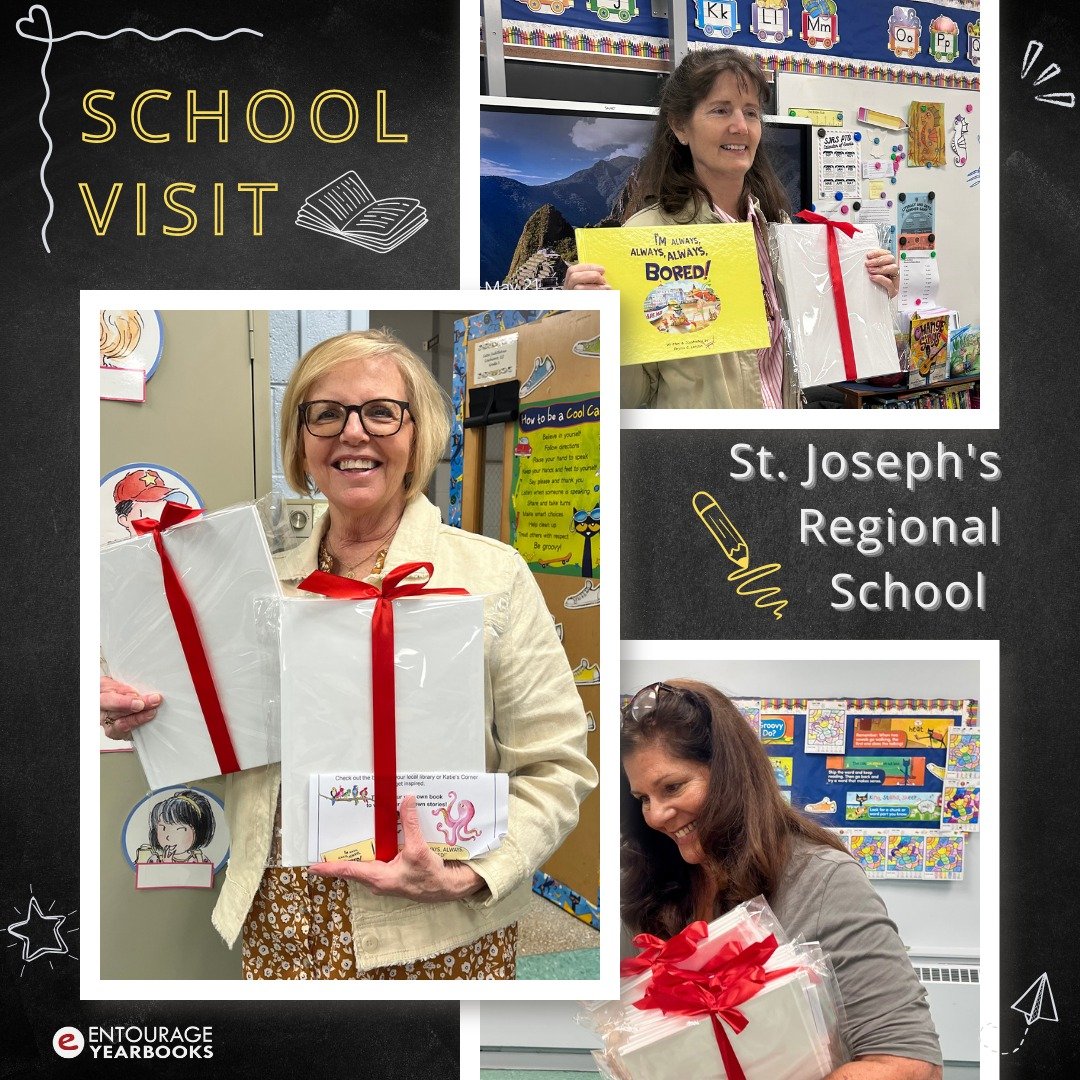 One of our Overstock Giveaway winners, St. Joseph's Regional School, just received their blank books, and distribution day looked amazing! We can't wait to see the creativity that fills these pages. Thank you to our former sales representative, Phyll