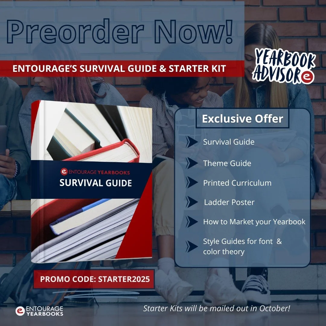 Attention Yearbook Advisors! Our brand-new Starter Kits are open for preorder. Reserve yours now at our website. Shipping starts this October!