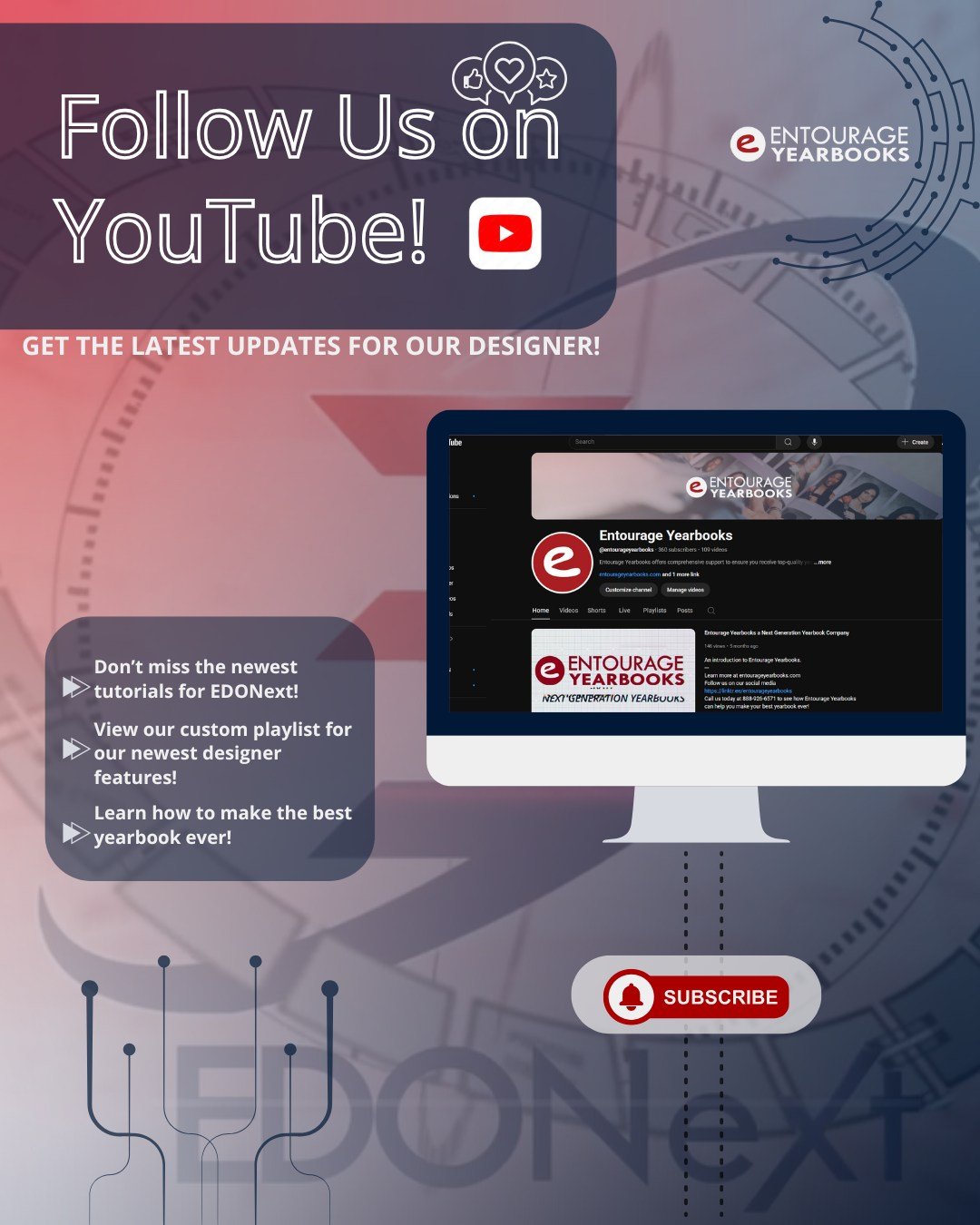 Subscribe to our YouTube channel to stay up to date with the newest EDONext Help Videos, Tips and Tricks shorts, and more!