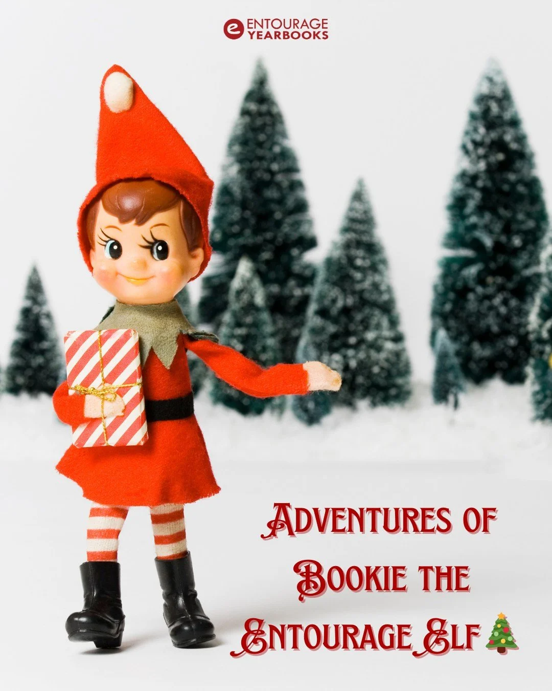 Bookie the Elf is back for another season of adventures. Keep an eye out for some holiday fun coming soon.