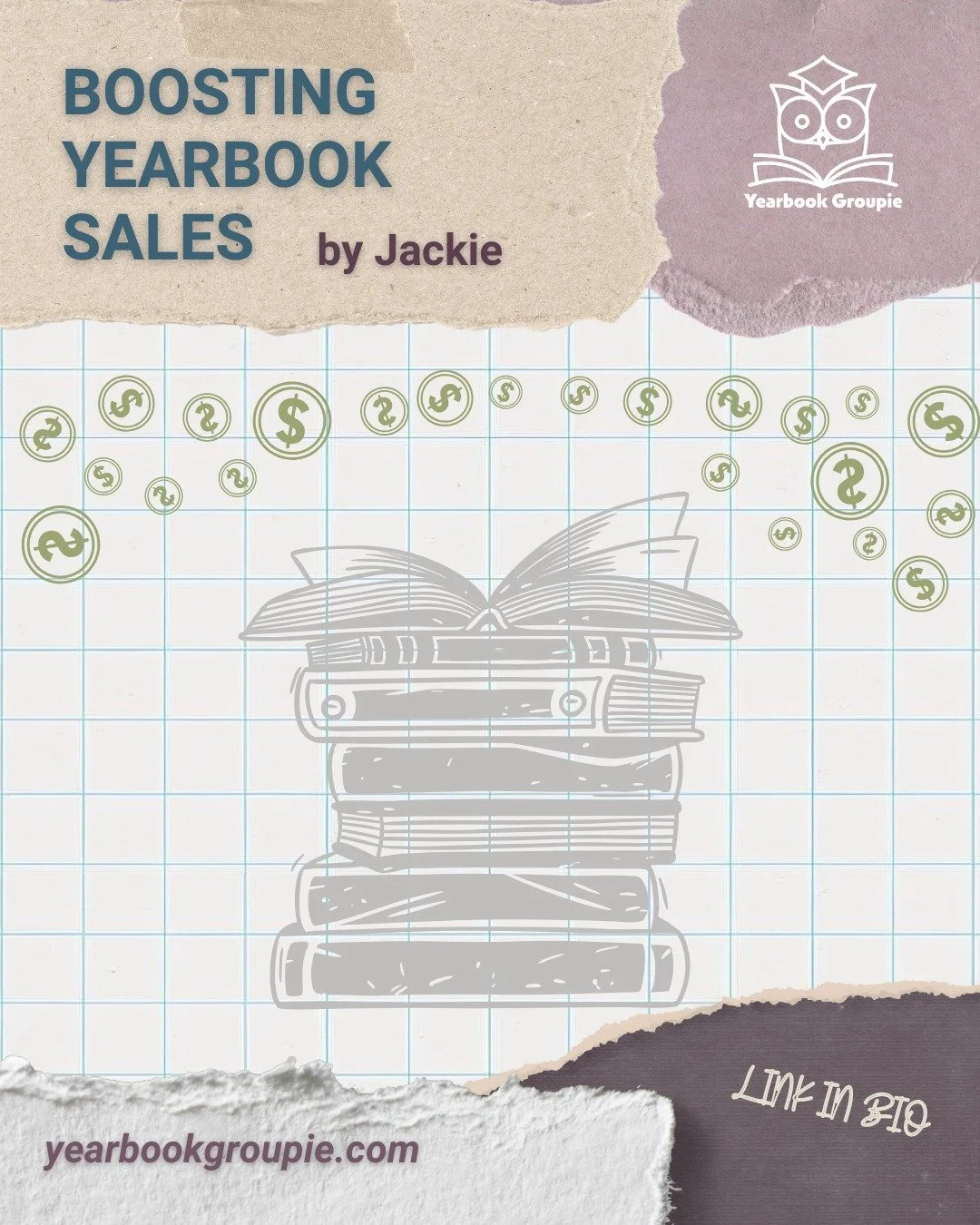 For this week&rsquo;s Yearbook Groupie post, Jackie shares proven strategies to help increase your yearbook sales. Check out the link in our bio or visit yearbookgroupie.com to learn more.