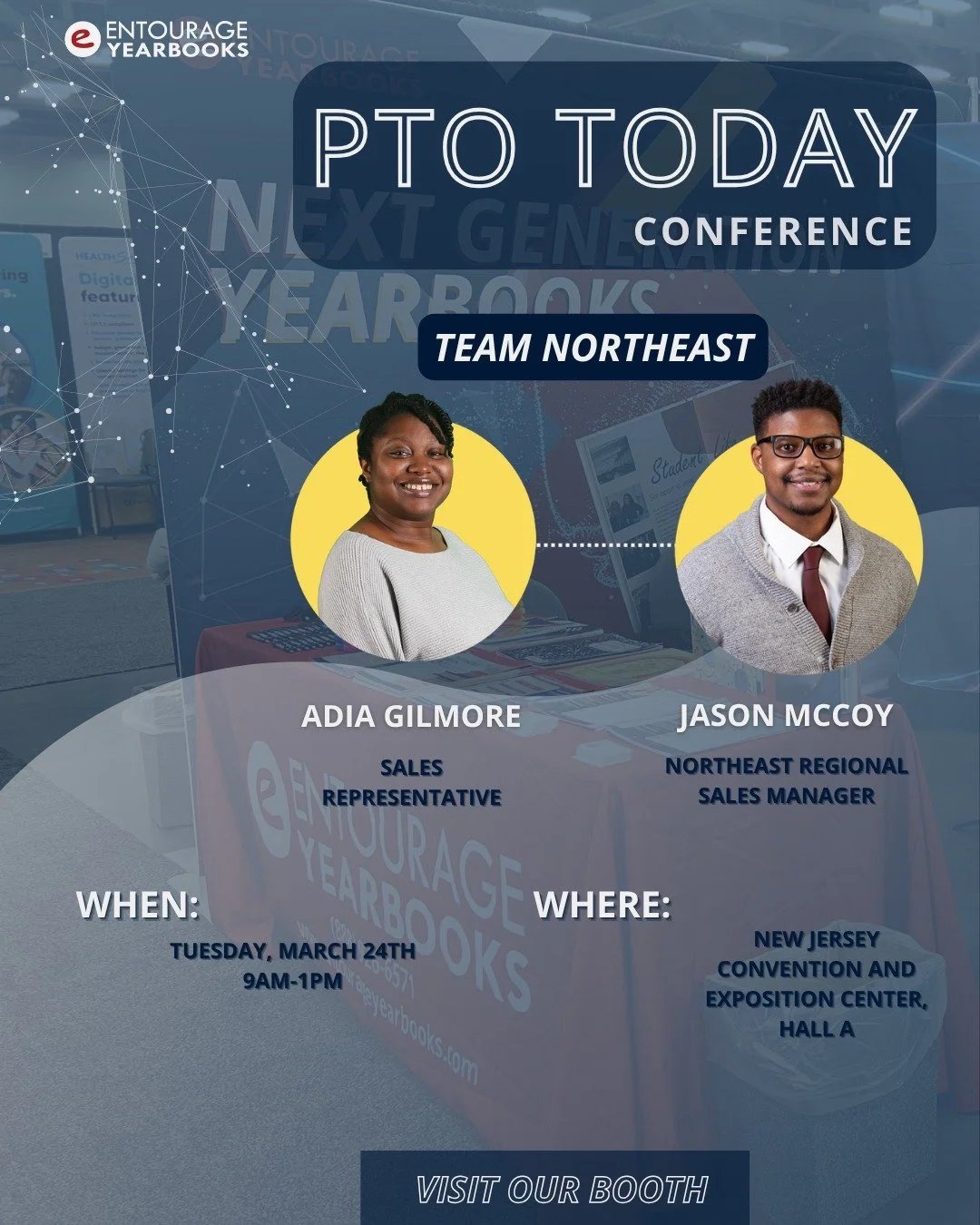 Join our Northeast Sales Team at PTO Today in Edison, NJ. Adia and Jason will be there to walk you through everything we offer. Stop by our booth!